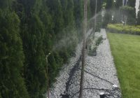 automatyczny oprysk w ogrodzie