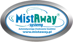 Mistaway Mosquito Misting systems logo medallion